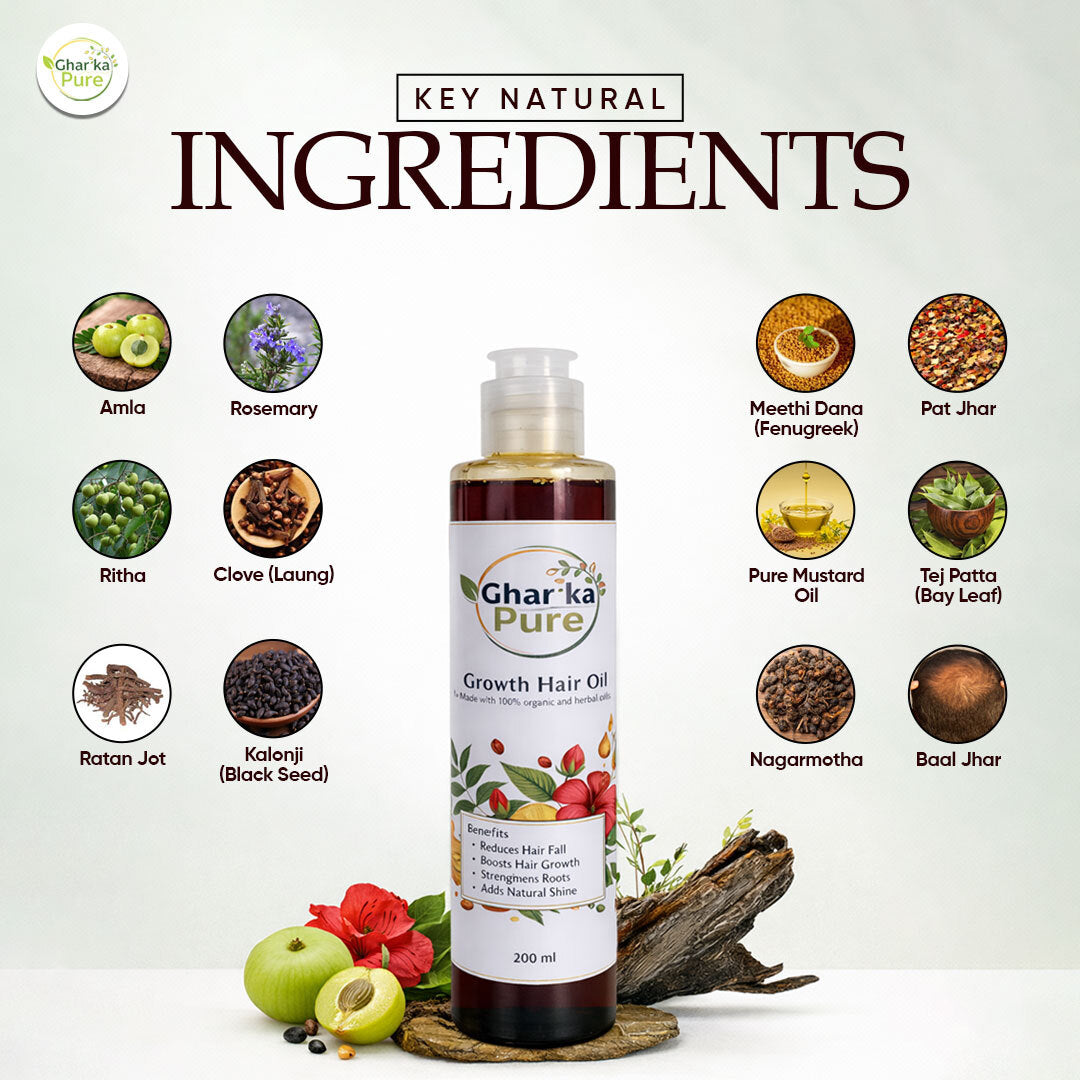 Growth Hair Oil- 200 ML